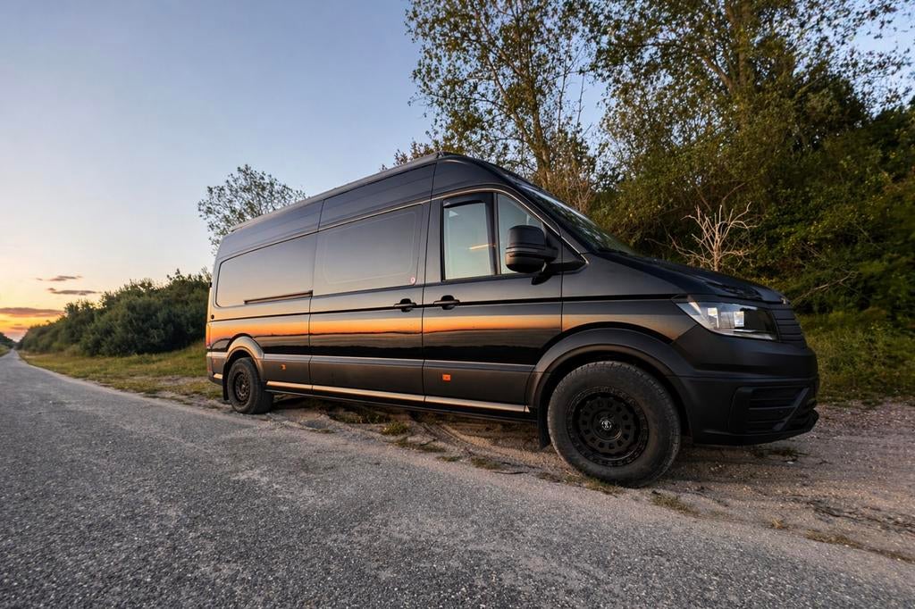 Crafter camper / 2018 / L4H3 / lage km!, Chemisch toilet, Buscamper of Camperbus, Dakluik, Volkswagen