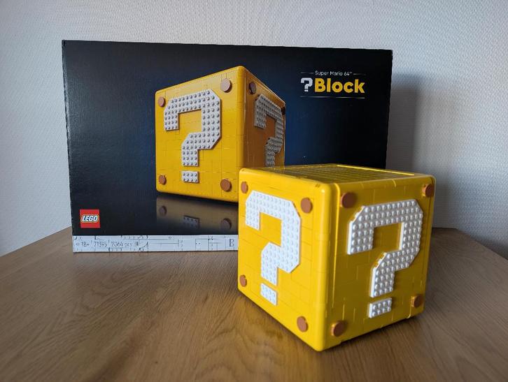 LEGO Mario - Vraagtekenblok 71395, Kinderen en Baby's, Speelgoed | Duplo en Lego, Zo goed als nieuw, Lego, Complete set, Compleet