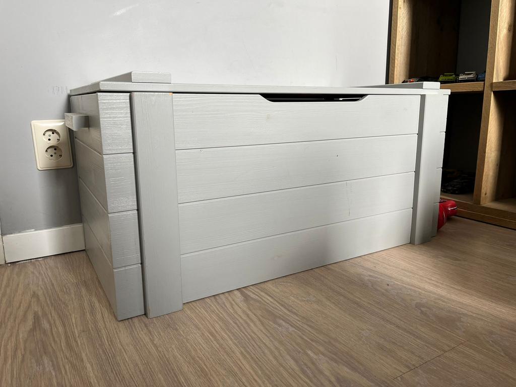 Opbergkist Woood, Huis en Inrichting, Woonaccessoires | Kisten, Ophalen, Zo goed als nieuw, 50 tot 100 cm, Minder dan 50 cm