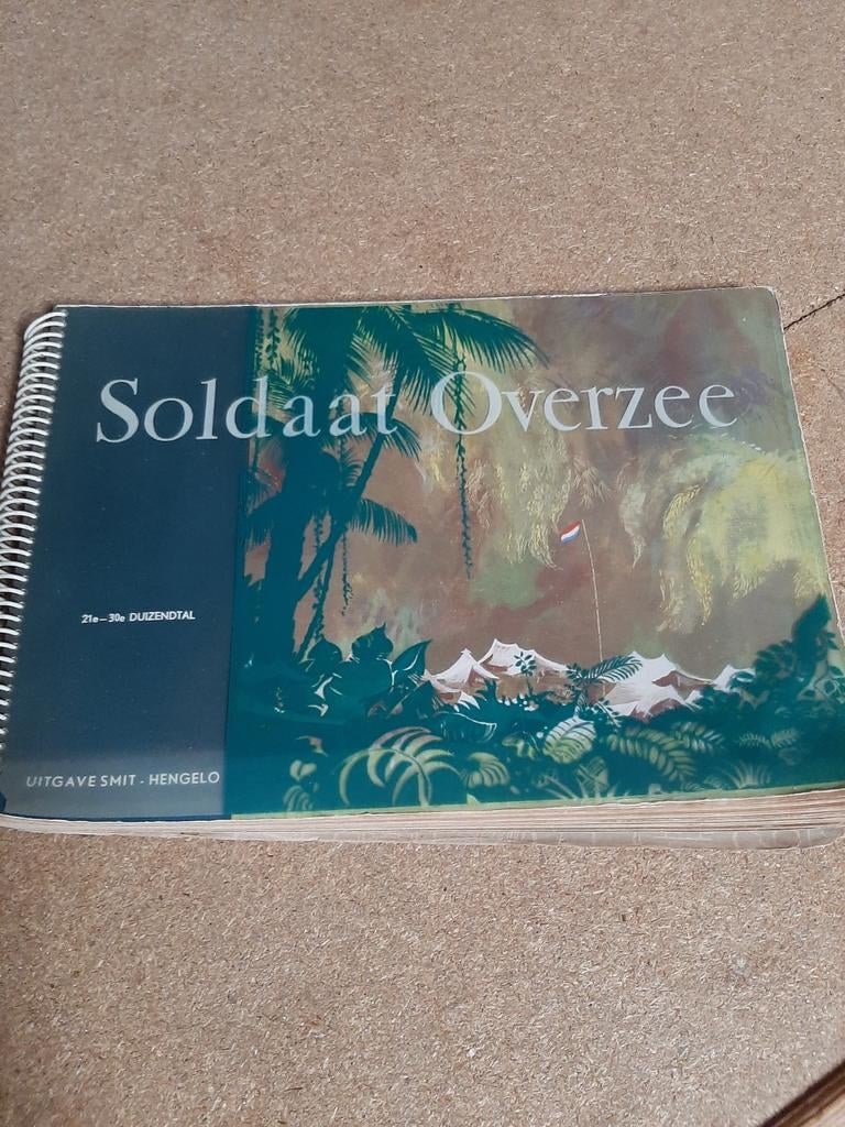 Soldaat Overzee - Indië boek (21e-30e duizendtal), Boeken, Oorlog en Militair, Gelezen, Landmacht, 1945 tot heden, Ophalen