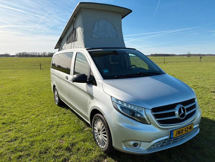 Mercedes Vito Camper 116 - AUTOMAAT, SLAAPDAK, Caravans en Kamperen, Campers, Particulier, tot en met 2, Buscamper of Camperbus
