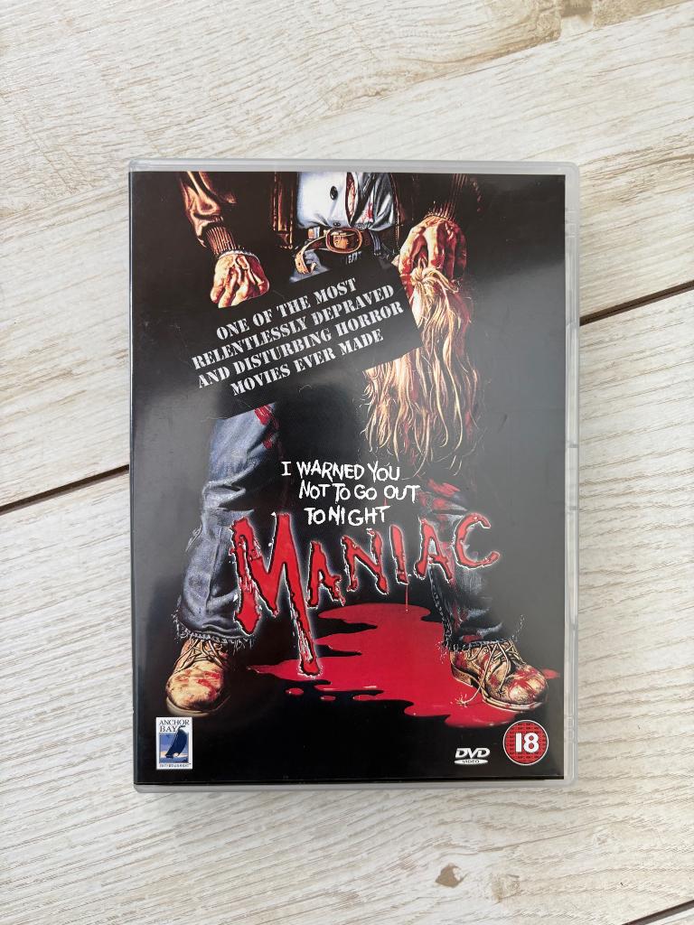 Maniac DVD, Ophalen of Verzenden, Zo goed als nieuw, Overige genres