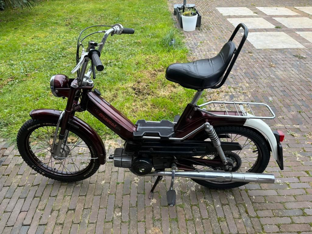 Puch Maxi S Nostalgia brommer, Fietsen en Brommers, Brommers | Puch, Ophalen, Maximaal 45 km/u, 49 cc, Zo goed als nieuw