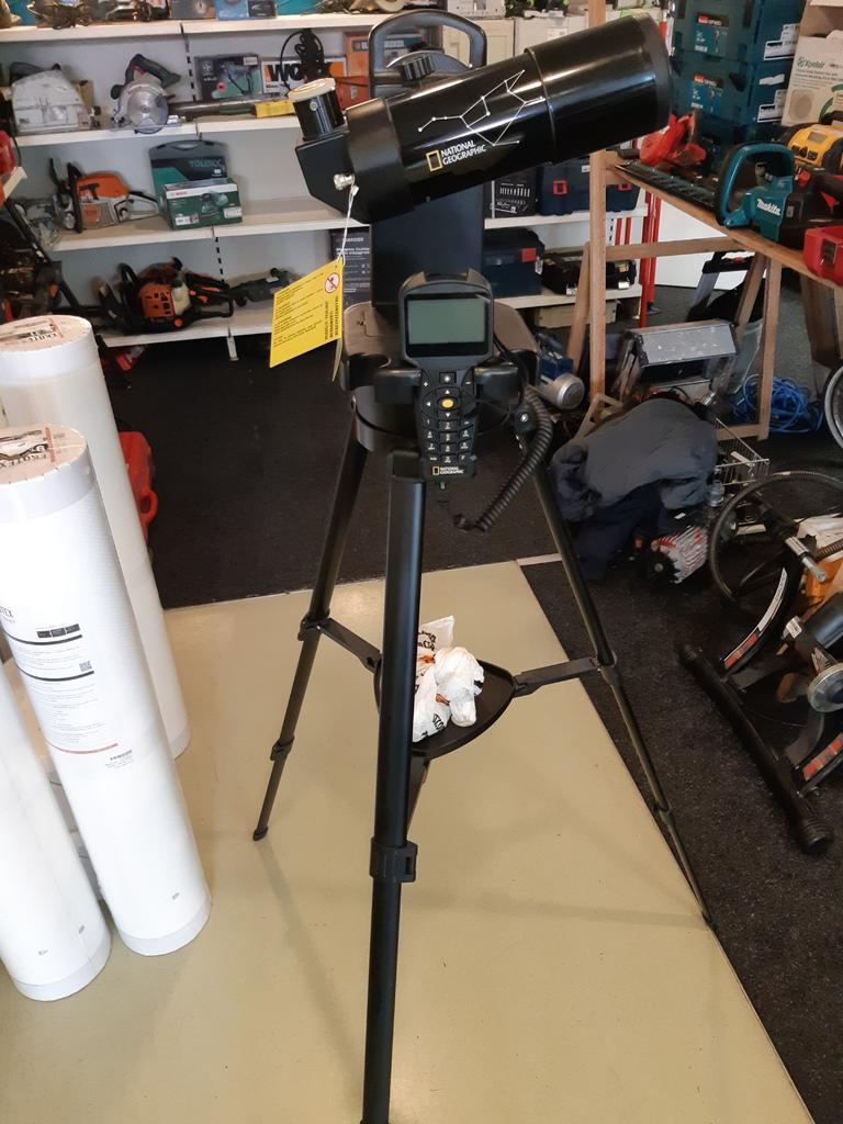 National geographic telescoop 70/350 goto, Audio, Tv en Foto, Optische apparatuur | Telescopen, Ophalen, Lenzentelescoop (refractor)