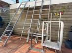 Hangladder, Ophalen, Gebruikt, Ladder, 2 tot 4 meter