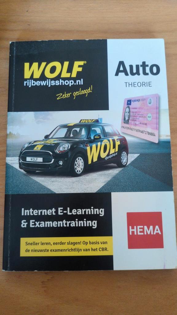 Wolf Auto Theorieboek - Rijbewijs halen!, Boeken, Auto's | Boeken, Nieuw, Algemeen, Ophalen of Verzenden
