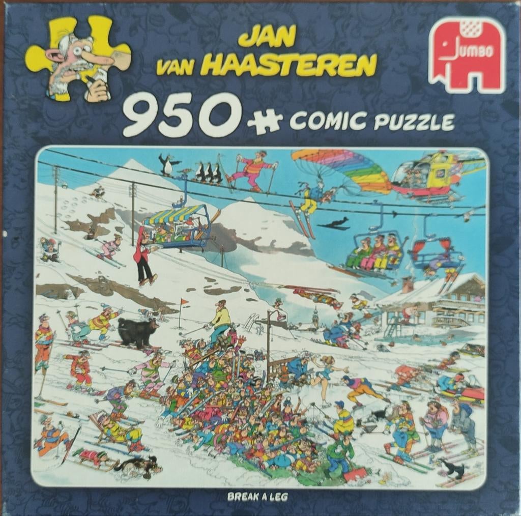 11 Jan van Haasteren & Wasgij puzzels (950 & 1000 stukjes), Ophalen