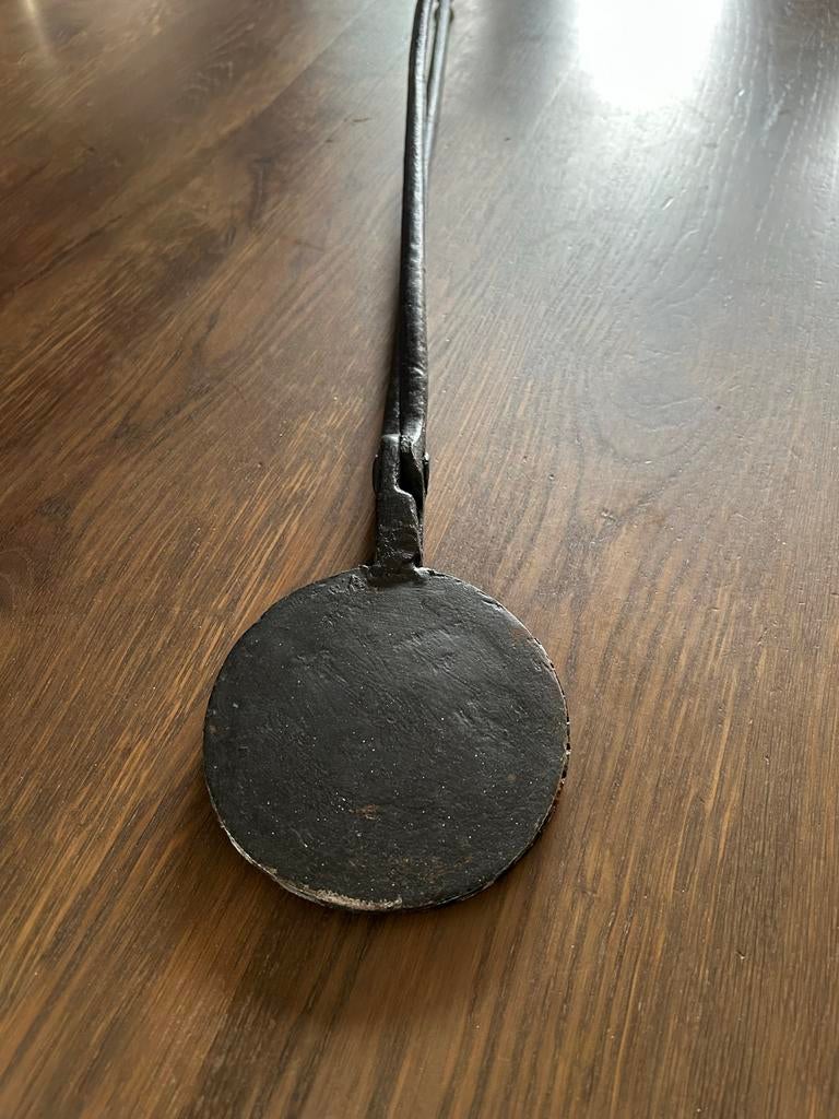 Antieke wafelijzer van gietijzer, Antiek en Kunst, Ophalen
