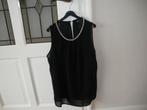nieuw zwart topje met siersteentjes shk mode maat 40/42, Kleding | Dames, Maat 38/40 (M), Zwart, Nieuw, Ophalen of Verzenden