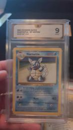 Wartortle 1st Edition Base Set (NL) - PSA 9 Mint, Ophalen of Verzenden, Zo goed als nieuw, Losse kaart