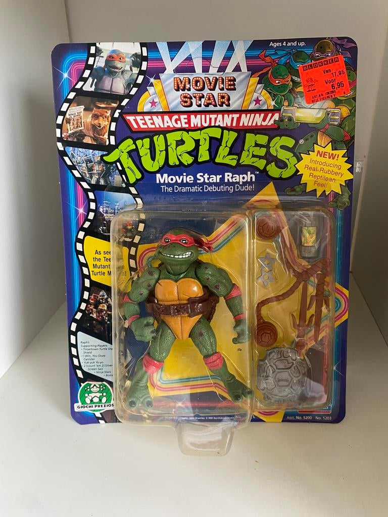 Ninja turtles vintage 1991, Ophalen of Verzenden, Zo goed als nieuw