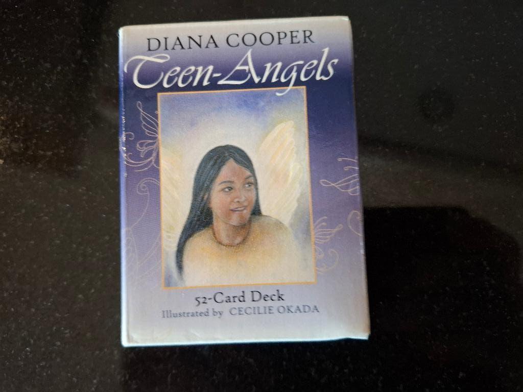 Tarot Teen Angles Diana Cooper, Verzenden, Zo goed als nieuw, Tarot of Kaarten leggen, Overige typen
