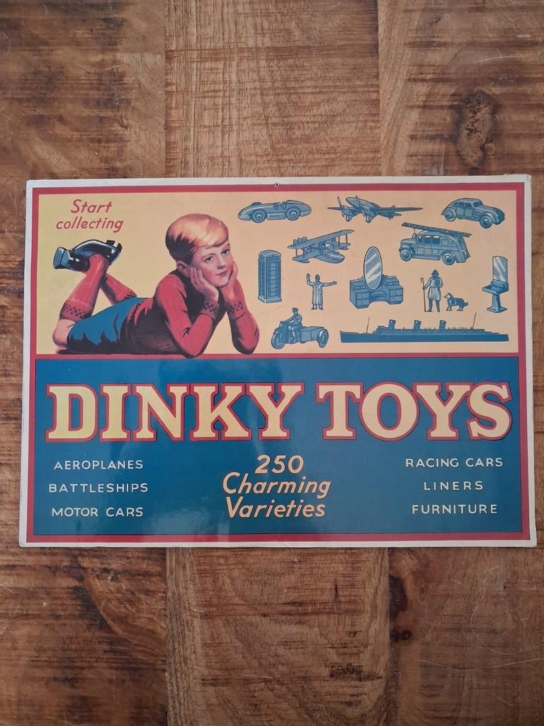 Vintage Dinky Toys Reclame Display - Zeldzaam Verzamelobject, Verzamelen, Speelgoed, Ophalen of Verzenden, Zo goed als nieuw