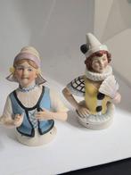 Vintage Halfdoll Set: Pierrot & Hollandse Pop, Antiek en Kunst, Ophalen of Verzenden