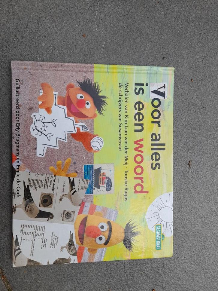 Voor alles is een woord - Sesamstraat, Boeken, Kinderboeken | Jeugd | onder 10 jaar, Gelezen, Fictie algemeen, Ophalen of Verzenden