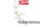 Suzuki Celerio Fuseestuk Links voor Origineel! 4515184M50, Auto-onderdelen, Ophanging en Onderstel, Nieuw, Suzuki, Ophalen of Verzenden