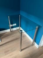 Glazen Eettafel/Studeertafel 120x60, Huis en Inrichting, Tafels | Eettafels, Ophalen, 100 tot 150 cm, Tot twee personen, 50 tot 100 cm