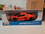 Lamborghini Revuelto oranje 1:18 ( Maisto), Hobby en Vrije tijd, Modelauto's | 1:18, Ophalen of Verzenden, Nieuw, Auto, Maisto