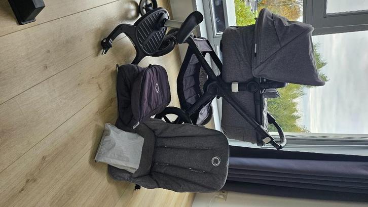 Bugaboo fox 2 incl regenhoes, voetenzak en meerijdplankje, Kinderen en Baby's, Kinderwagens en Combinaties, Gebruikt, Combiwagen