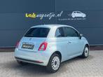 Fiat 500 1.0 Hybrid *carplay *cruise control *parkeersensor, Voorwielaandrijving, Gebruikt, Zwart, Leder en Stof