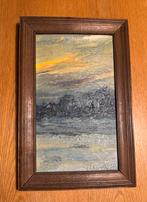 Schilderij Peter van den Braken - Landschap, Antiek en Kunst, Ophalen of Verzenden