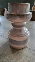 Mooie nieuwe kandelaar van RIVERDALE. Grijsblauw wit., Overige materialen, Nieuw, Ophalen of Verzenden, Grijs