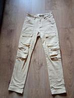 Mooie lichtbruine Cargo broek mt S, Maat 38/40 (M), Bruin, Ophalen of Verzenden, Zo goed als nieuw