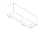 Licht grijze Wave afzuigkap (licht beschadigd) 900mm, Witgoed en Apparatuur, Afzuigkappen, Ophalen, Gebruikt, Wandschouwkap, Vrijstaand