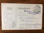 WO1 DUITS Feldpostbrief 1916 Garde Grenadier rgt! Fuselier, Verzenden, Landmacht, Duitsland, Overige typen
