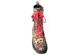 Suedine Leopard MOOD Boots maat 39, Kleding | Dames, Schoenen, Zwart, Overige typen, Nieuw, Ophalen of Verzenden