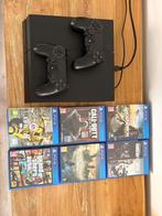 Playstation 4 (Ps4) + 2 controllers + 6 spellen, Spelcomputers en Games, Spelcomputers | Sony PlayStation 4, Met 2 controllers