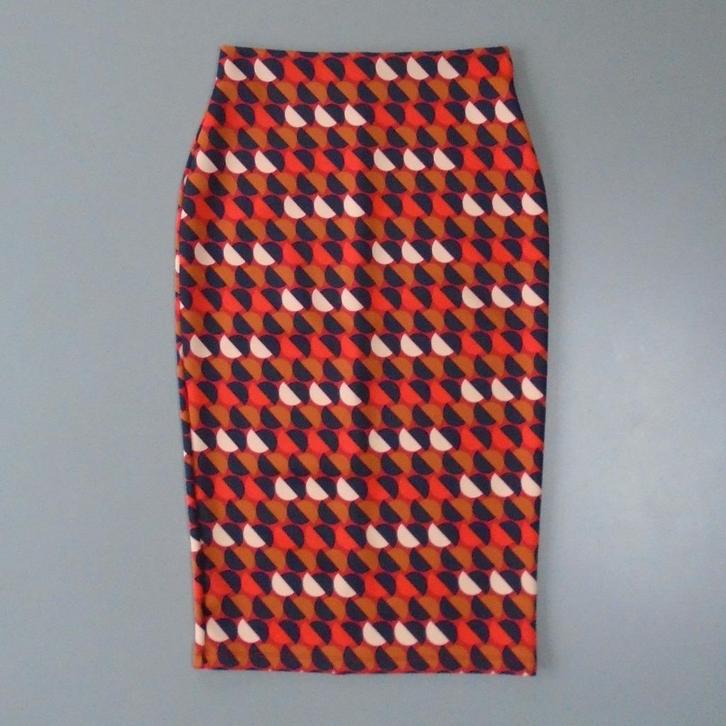 Marks & Spencer retro kokerrok midi UK8/EUR36/S M&S, Kleding | Dames, Rokken, Gedragen, Maat 36 (S), Zwart, Knielengte, Verzenden