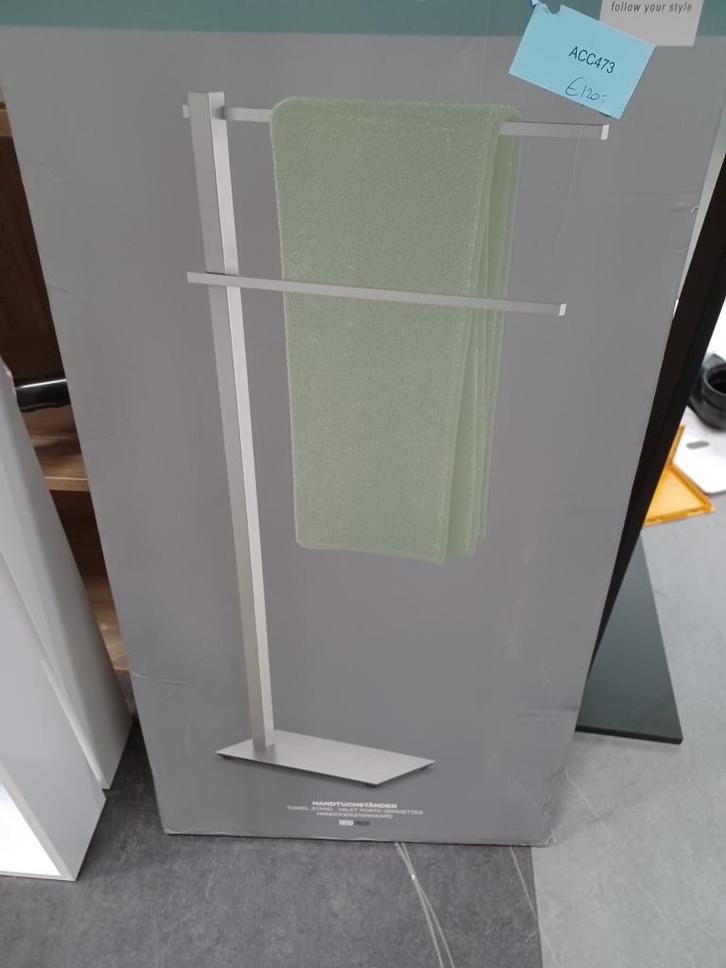 Zack handdoekrek RVS, Doe-het-zelf en Verbouw, Sanitair, Nieuw, Ophalen