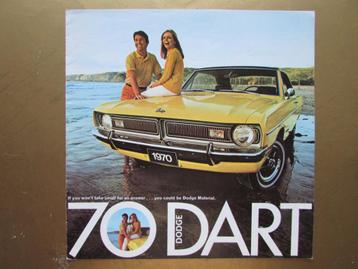 1970 DODGE Dart prestige brochure, Engels