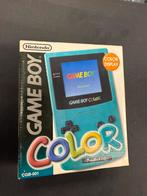 Gameboy color + doos Japans, Spelcomputers en Games, Spelcomputers | Nintendo Game Boy, Ophalen of Verzenden, Zo goed als nieuw