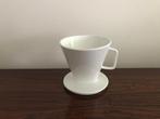 Koffiefilter houder wit keramiek mooi design, Antiek en Kunst, Ophalen of Verzenden