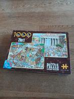 D-Toys 1000 stukjes puzzel - 2 in 1, Ophalen, 500 t/m 1500 stukjes, Zo goed als nieuw, Legpuzzel