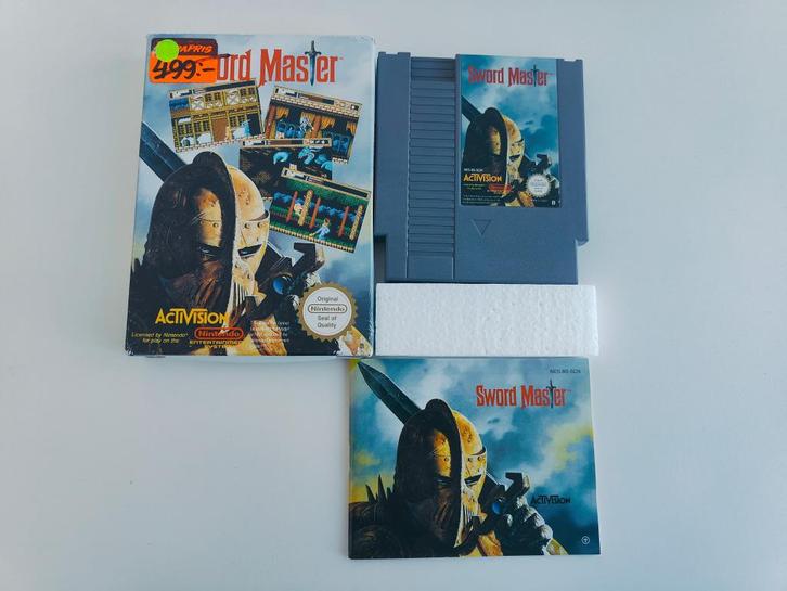 Sword Master PAL B Nintendo NES Compleet Origineel, Spelcomputers en Games, Games | Nintendo NES, Zo goed als nieuw, Avontuur en Actie