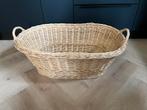 Grote rieten mand ovaal 78cm, Huis en Inrichting, Woonaccessoires | Schalen en Manden, Ophalen, Mand, Zo goed als nieuw, Riet