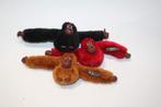 Kipling 3 sleutelhangers / aapjes embleem Kipling, Verzamelen, Verzenden, Nieuw, Merk