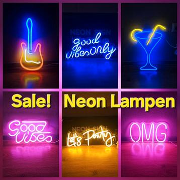 Sale! Diverse neon led lamp lampen afeerverlichting kadotip beschikbaar voor biedingen