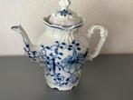 Antiek Porseleinen Servies Blauw Bloemmotief, Ophalen of Verzenden