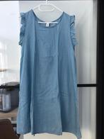 Made in italy jurk blauw m, Maat 38/40 (M), Blauw, Ophalen of Verzenden, Zo goed als nieuw