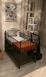 Kinderledikant staal - vintage, Kinderen en Baby's, Babywiegjes en Ledikanten, Ophalen, Zo goed als nieuw, Ledikant