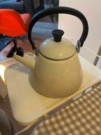 Le Creuset Theepot - Crème, Ophalen of Verzenden, Gebruikt