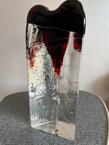 Iittala Arkipelago Driehoek Glas Kandelaar Timo Sarpaneva beschikbaar voor biedingen