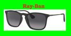 RayBan 0RB4187 622-8G 54/18 Ray Ban Chris, Zonnebril, Zwart, Nieuw, Ophalen of Verzenden