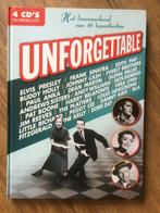 Unforgettable. Het levensverhaal van 40 topartiesen. +4 cd's, Ophalen of Verzenden, Zo goed als nieuw, Artiest