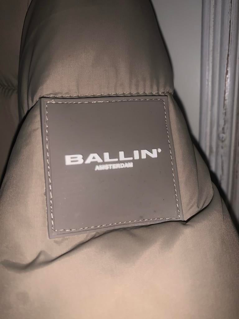 Ballin Amsterdam Puffer Jacket - Beige  maat L zgan, Ophalen of Verzenden, Zo goed als nieuw, Maat 48/50 (M), Beige
