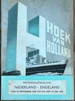 dienstregeling 1958 S.M.Zeeland Hoek v. Holland Harwich, Verzamelen, Scheepvaart, Ophalen of Verzenden, Gebruikt, Boek of Tijdschrift